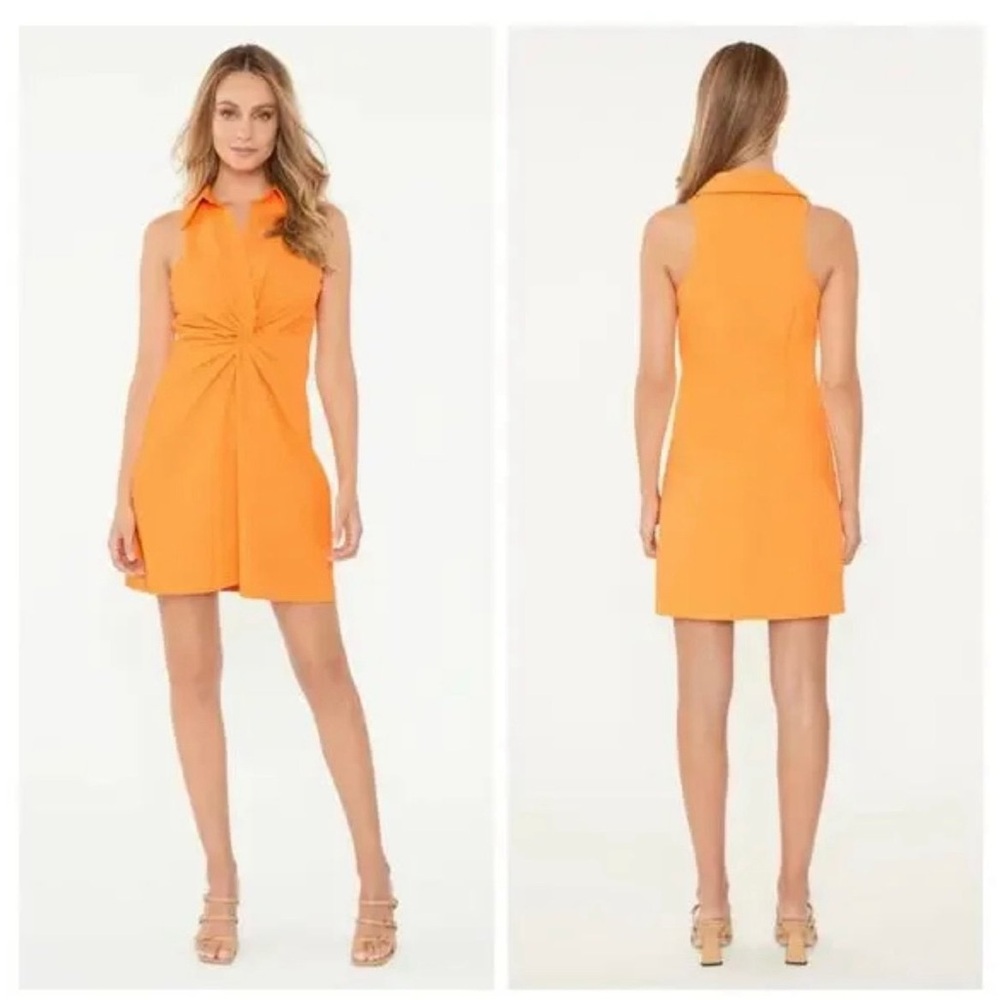 Cinq a Sept McKenna Dress in Clementine Orange - NWOT - size 2